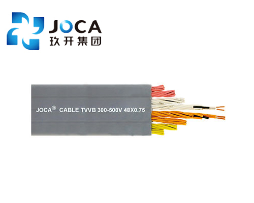 TVVB Flat PVC Sheathed Elevator Cable