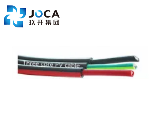 Three Core Solar Cable Photovoltaic Power Cable